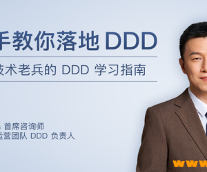 极客时间-钟敬-手把手教你落地DDD（完结）